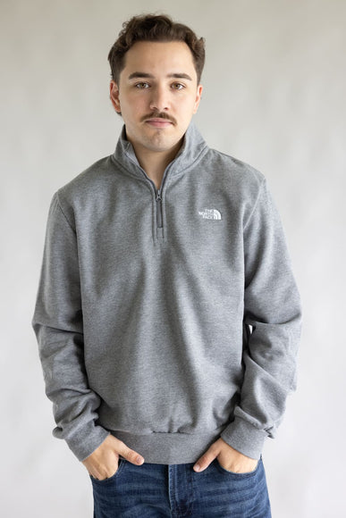 The North Face Evolution Simple Dome ¼ Zip Neck for Men in Grey