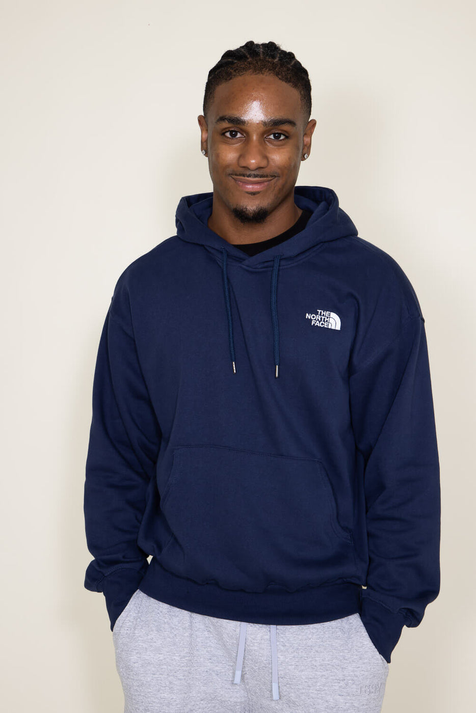 Blue north face best sale sweater