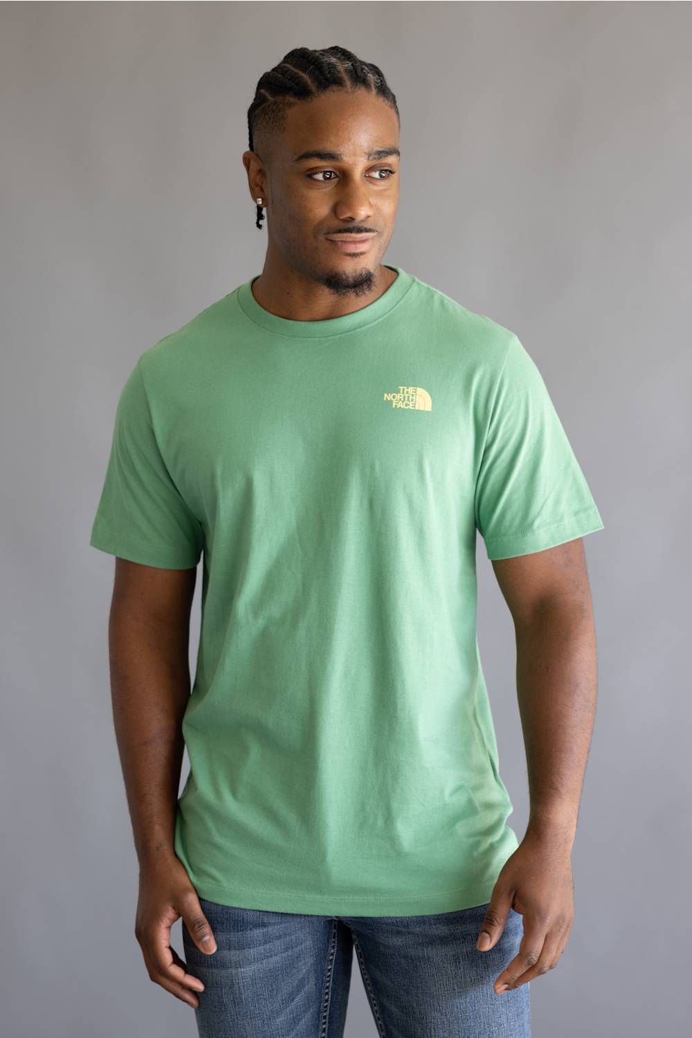 The North Face Explore Postcard T-Shirt for Men in Green