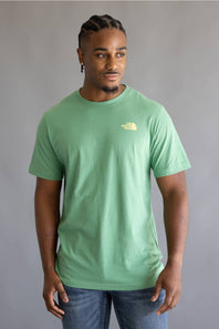The North Face Explore Postcard T-Shirt for Men in Green