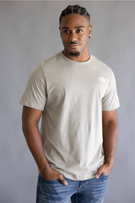 The North Face Explore Postcard T-Shirt for Men in Stone
