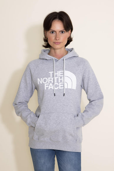 The North Face Half Dome Hoodie for Women in Light Grey