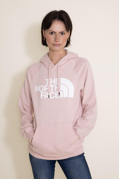 The North Face Half Dome Hoodie for Women in Pink Moss
