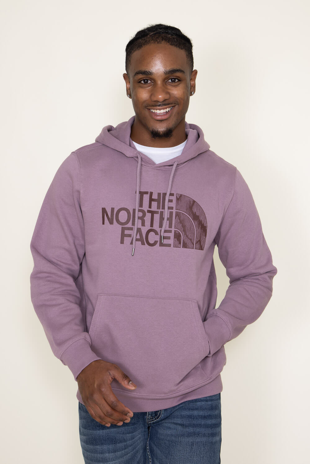 The North Face Half Dome Hoodie for Men in Purple | NF0A7UNL