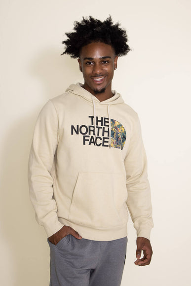 The North Face Half Dome Pullover Hoodie for Men in Tan