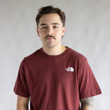 The North Face Half Dome T-Shirt for Men in Sumac Red