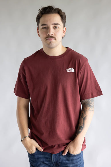 The North Face Half Dome T-Shirt for Men in Sumac Red