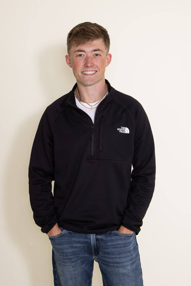 The North Face Canyonlands 1/2 Zip Pullover for Men in Black