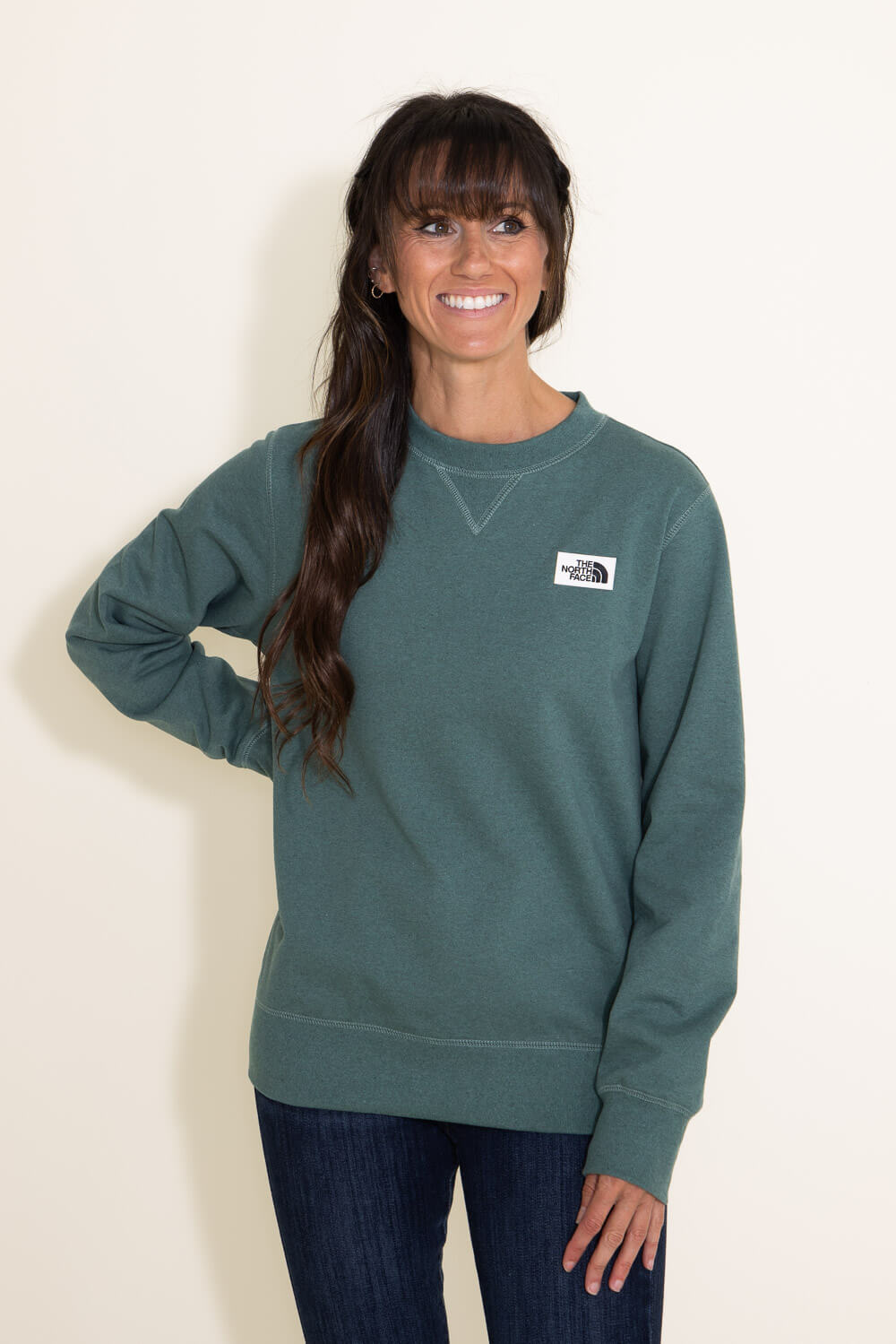 The North Face Green Collared Sweaters