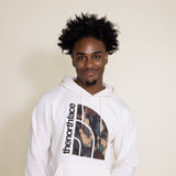 The North Face Jumbo Half Dome Pullover Hoodie for Men in White