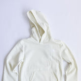 The North Face Teen Evolution Box Hoodie in White Dune