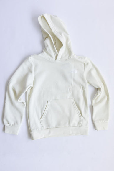 The North Face Teen Evolution Box Hoodie in White Dune
