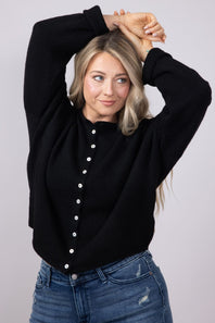 Things Between Piper Cardigan for Women in Black