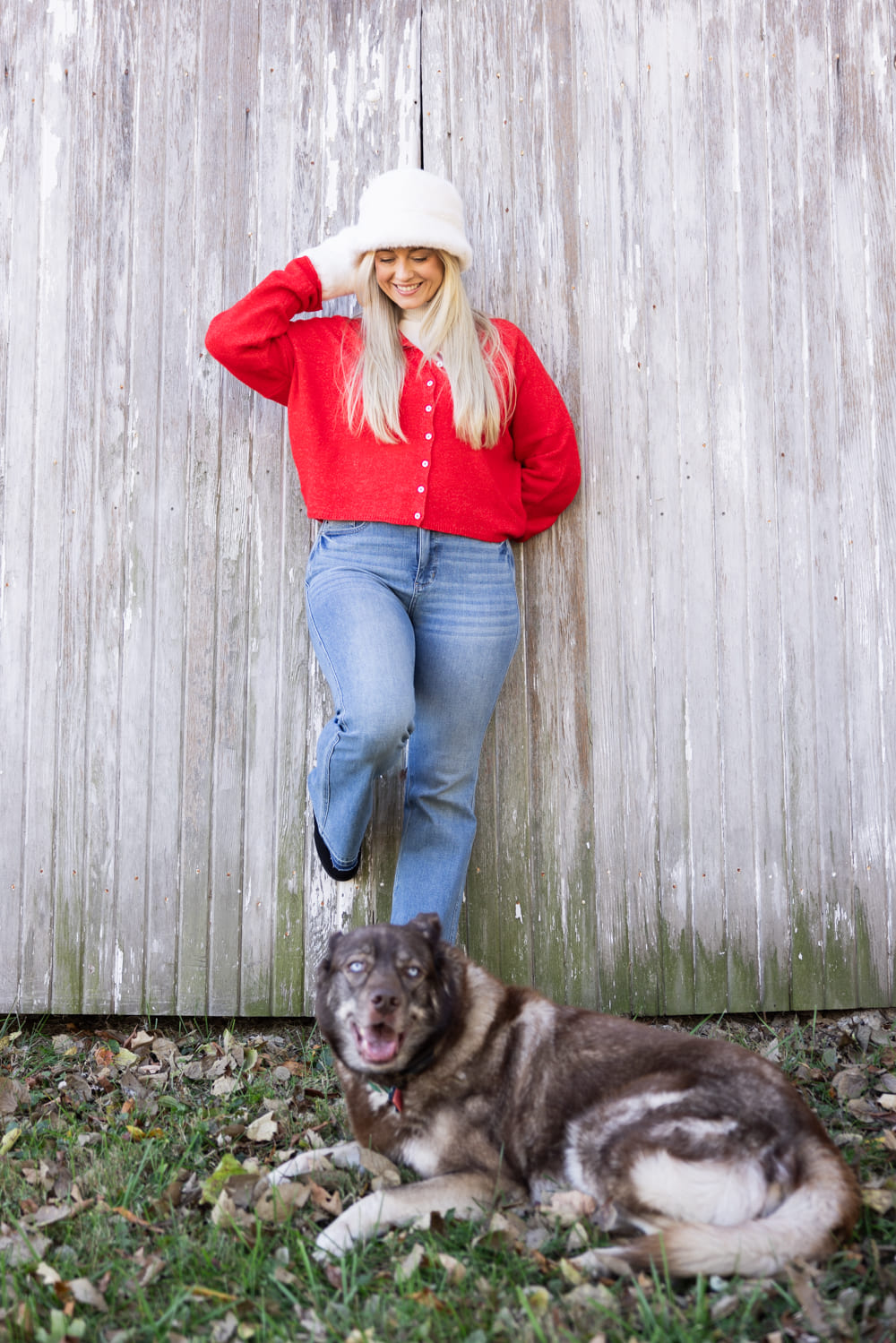 Things Between Piper Cardigan for Women in Red