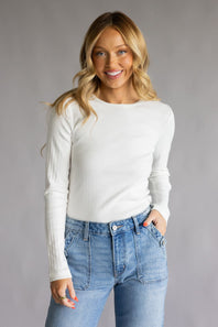 Thread & Supply Luisa Top for Women in Ivory