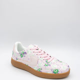 Top Moda Remus Floral Sneakers for Women in Pink