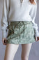 Tree Camo Mini Skort for Women in Sage Camo