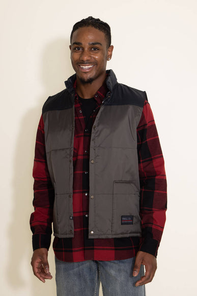 Troll Co. Redford Vest for Men in Grey