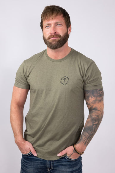 Troll Co Twisting Wrenches T-Shirt for Men in Green