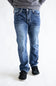 True Luck Bo Bootcut Stretch Jeans for Men