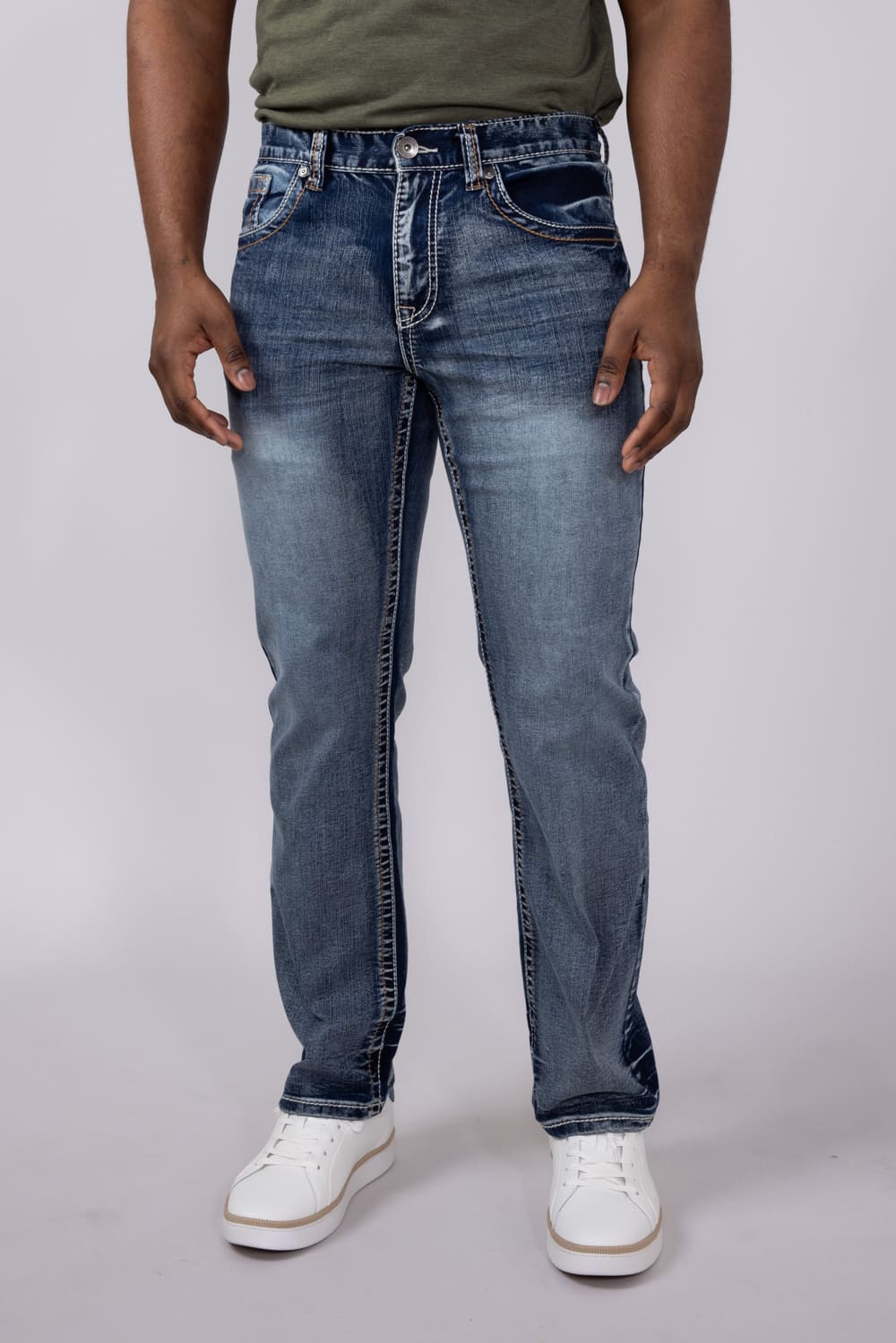 True Luck Cuyler Bootcut Jeans for Men