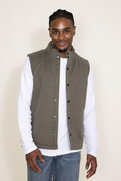 Union Canyon Vest for Men in Cargo Green
