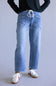 Vervet High Rise Wide Drawstring Barrel Jeans for Women