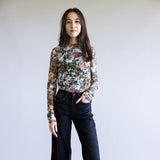 Vervet Super Soft High Rise Wide Crop Black Jeans for Women