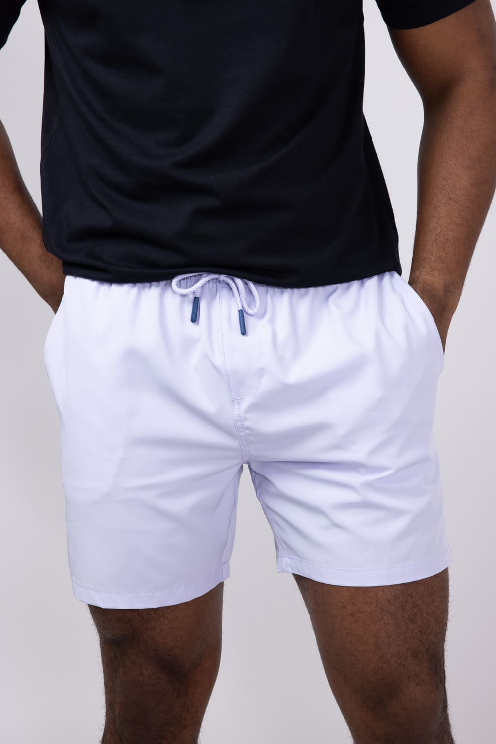 Vintage Summer Volley 5” Shorts for Men in Lilac