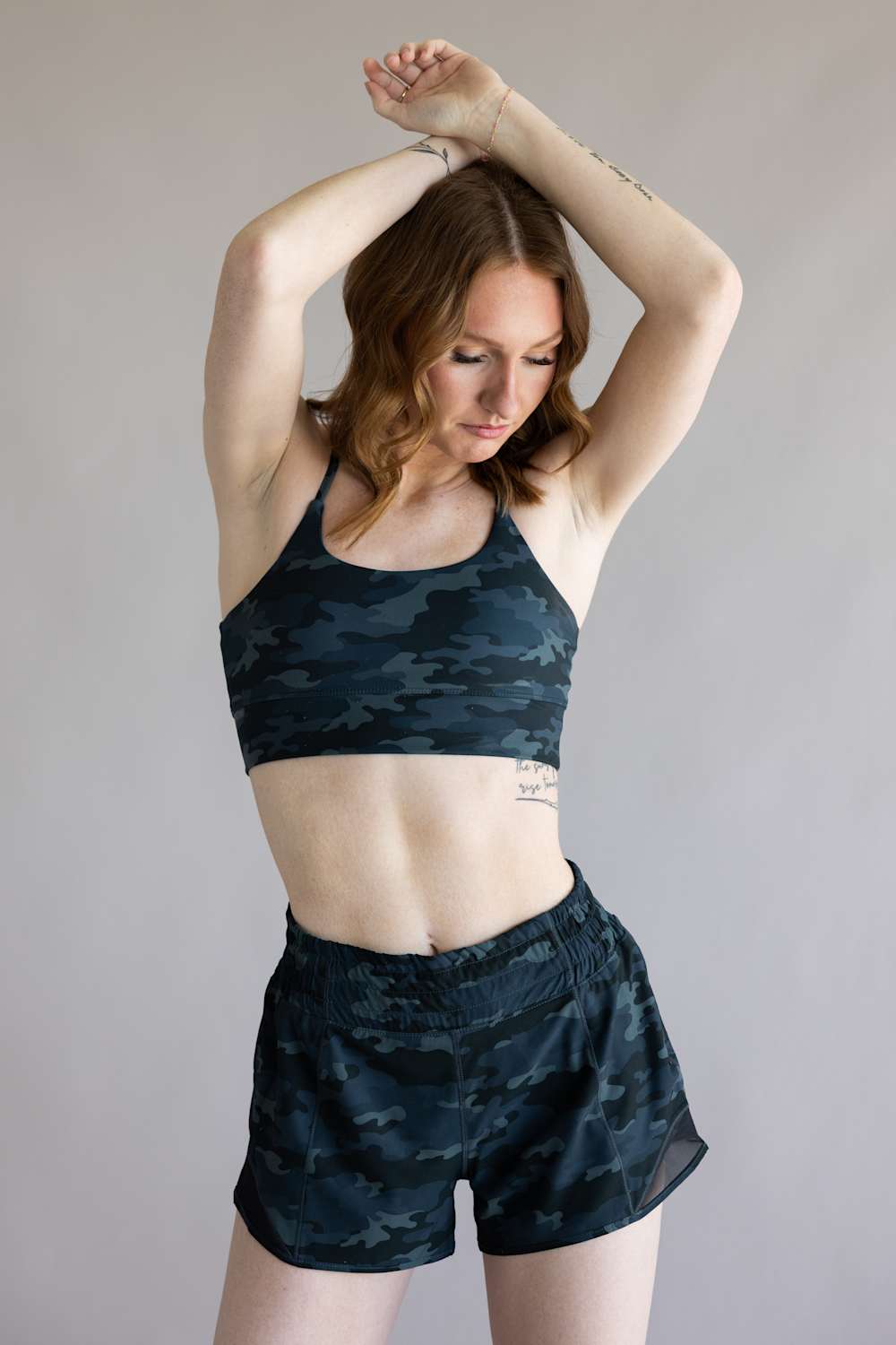 Local Girl Vista Shorts for Women in Black Camo