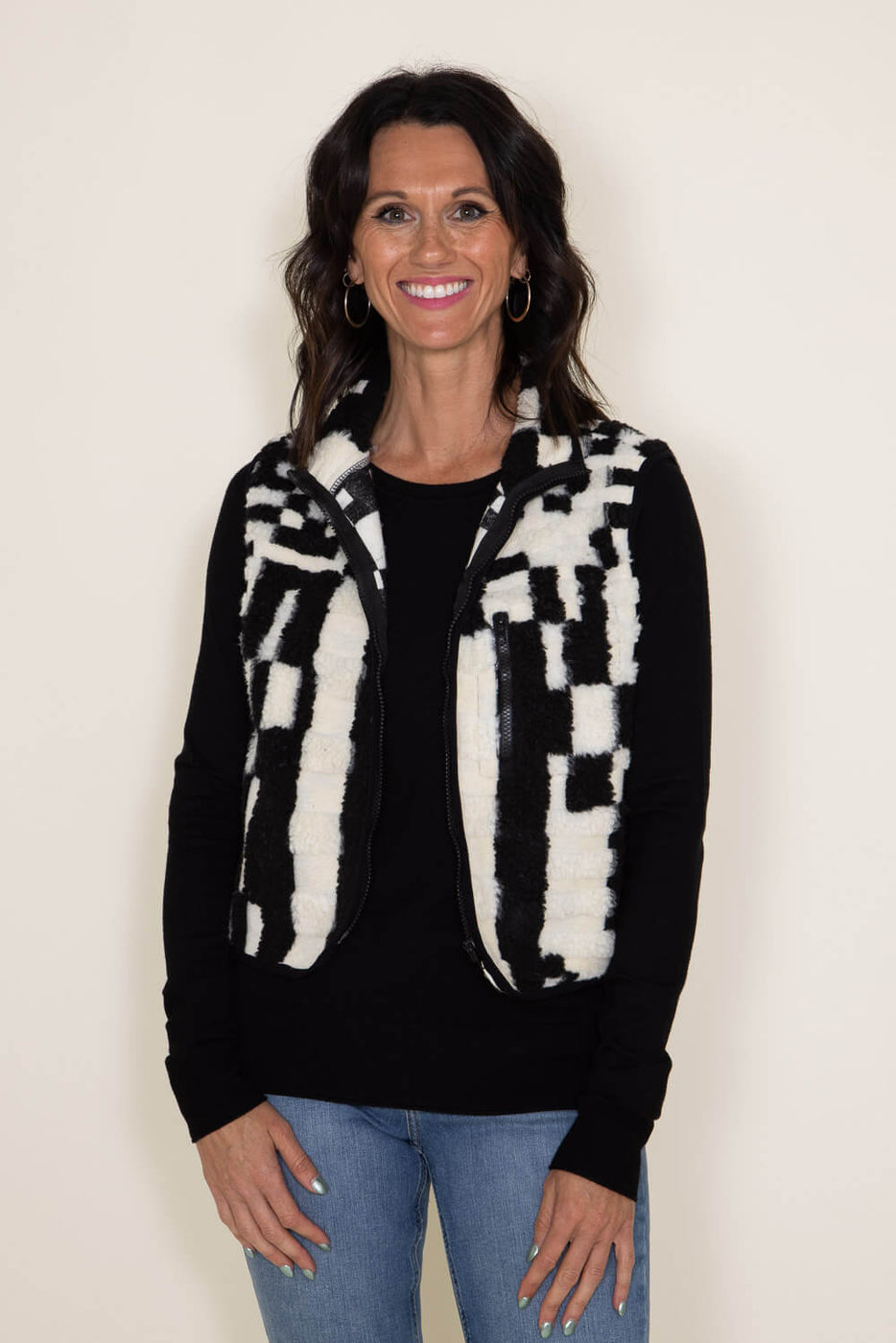 Fuzzy sherpa deals vest