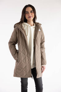 brown parka