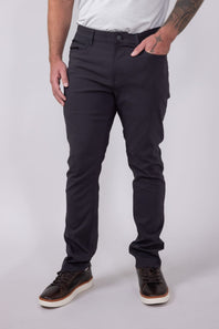 Weatherproof Vintage Faille 5 Pocket Pants for Men in Dark Grey