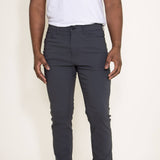Weatherproof Vintage Faille Performance Pants for Men in Grey