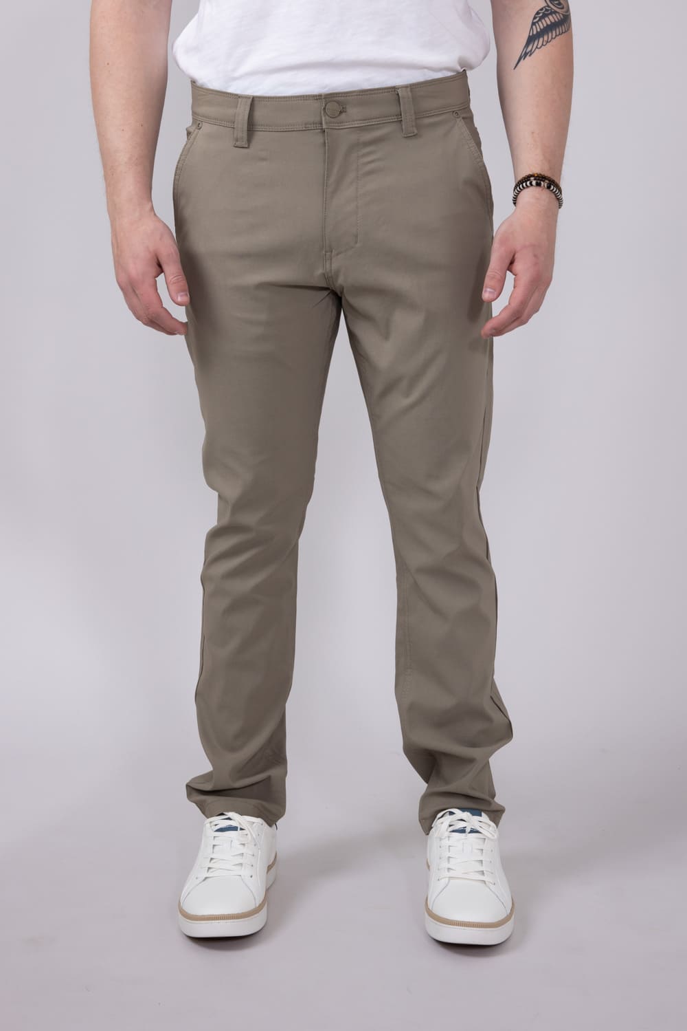 Weatherproof Vintage Faille Utility Pants for Men in Light Oak