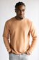 Weatherproof Vintage Twill Stonewash Roll Neck Sweater for Men in Shell Coral