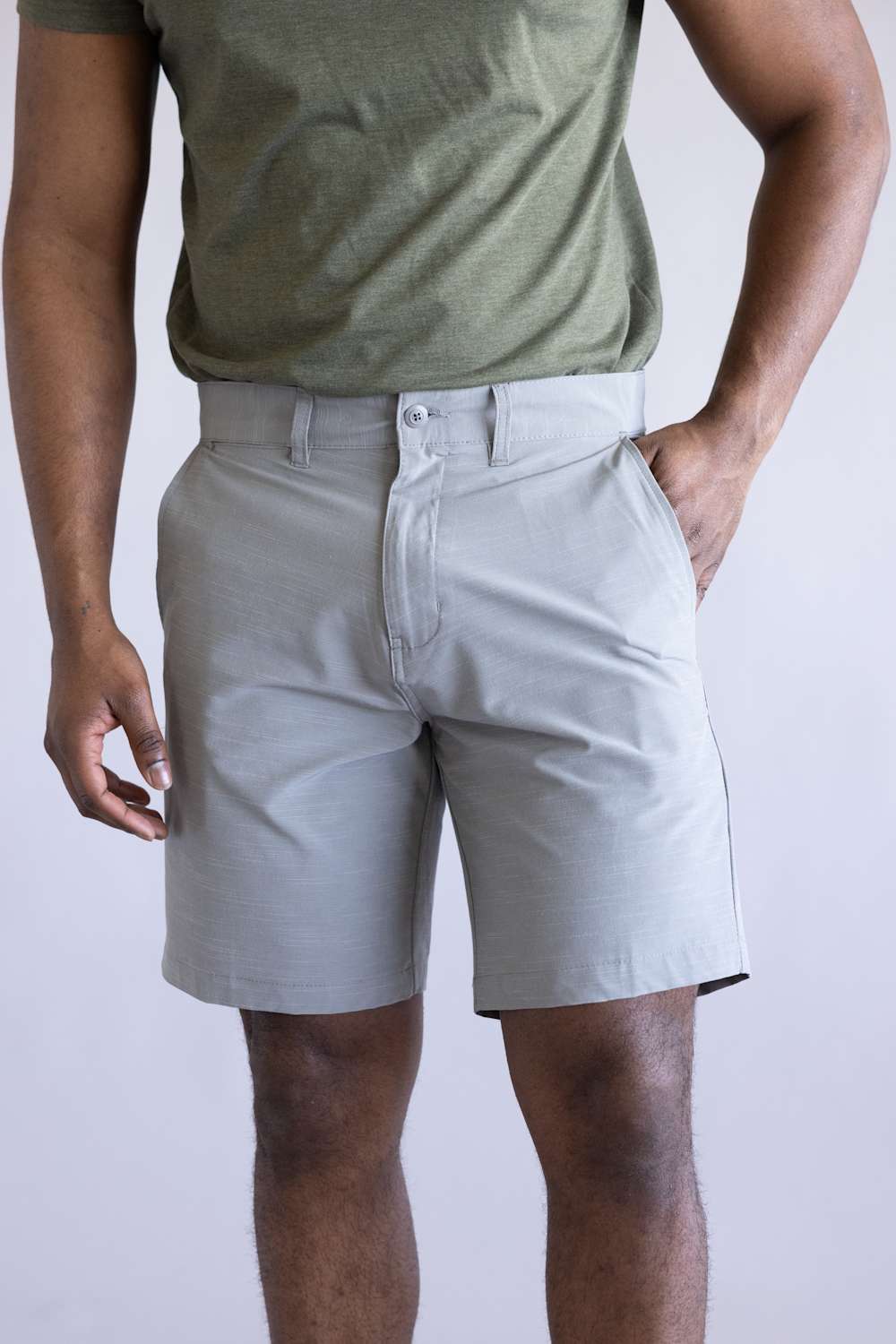 1897 Original Stretch Hybrid Shorts for Men in Grey | XU9823S-GL GREY