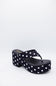 Beach by Matisse Bonnie Platform Sandals for Women in Black/White