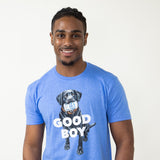  Busch Light Good Boy T-Shirt for Men in Royal Blue