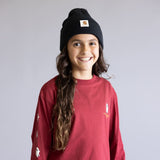 Carhartt Youth Knit Cuff Beanie in Black