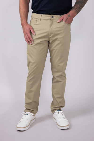 Copper & Oak Leaders Pants for Men in Classic Khaki | K5S817-276