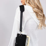 40oz Tumbler Crossbody Carrier in Black