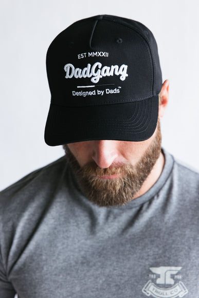 Dad Gang Horsepower Hat for Men in Black