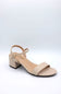 Pierre Dumas Odelia Block Heels for Women in Nude