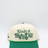 Womens Simply Southern Embroidered Kinda A Big Dill Hat for Women in Cream
