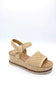 Soda Taite Platform Wedges for Women in Natural