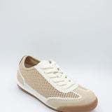Top Moda Carly Mesh Sneakers for Women in Beige