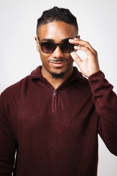 Weatherproof Vintage Austin Sunglasses for Men in Chocolate Horn