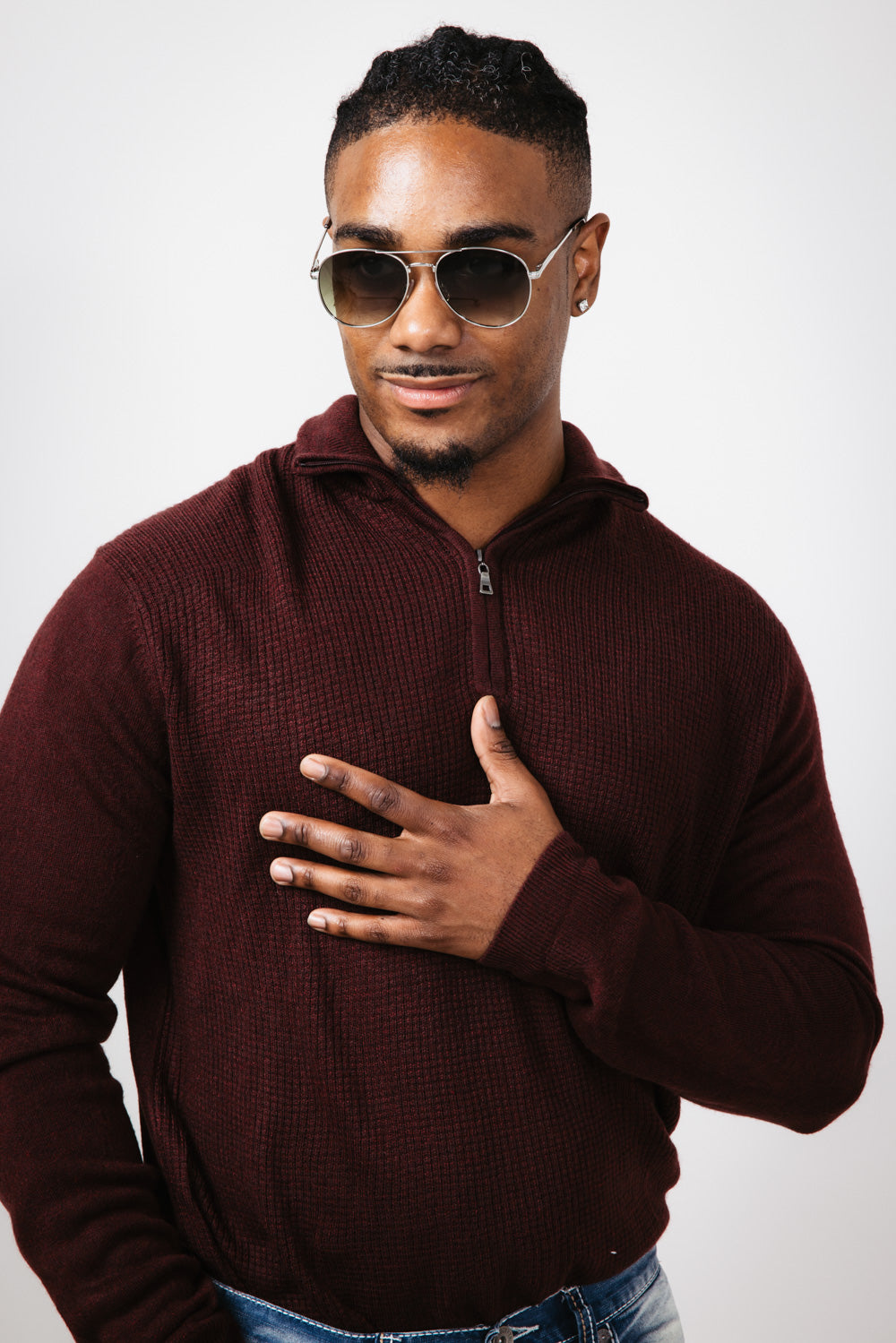 Weatherproof Vintage Jollia Sunglasses for Men in Silver