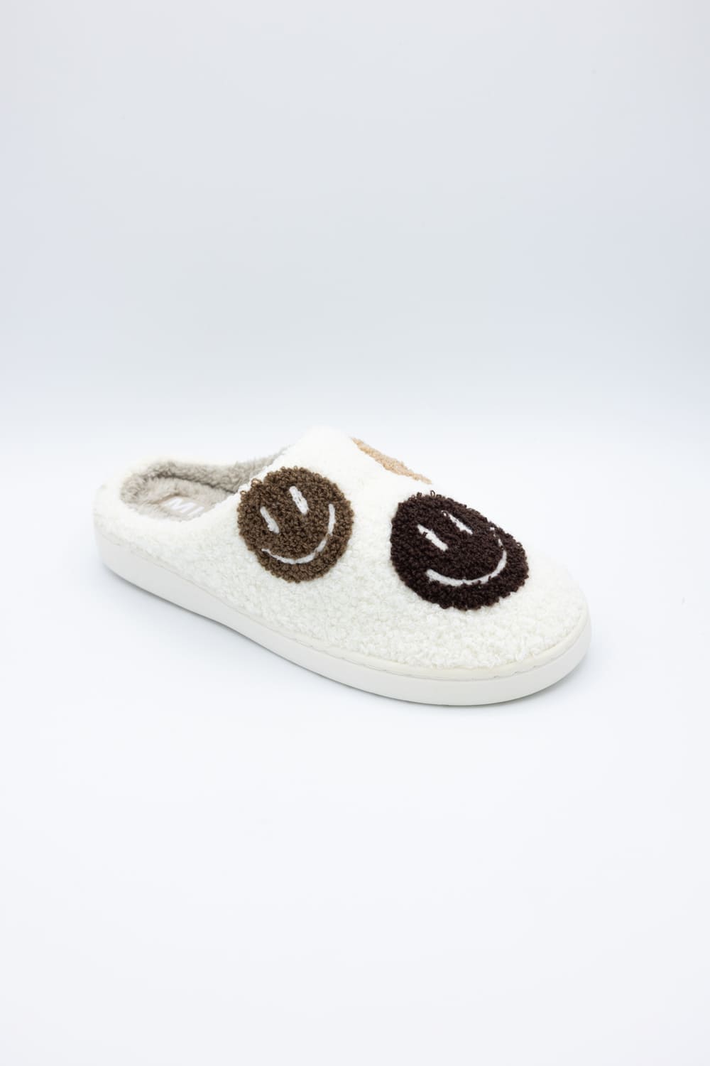 MIA Cozi Smiley Slippers for Women in Brown